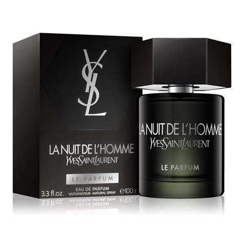 ysl l'homme le parfum notes|la nuit de l'homme 60ml.